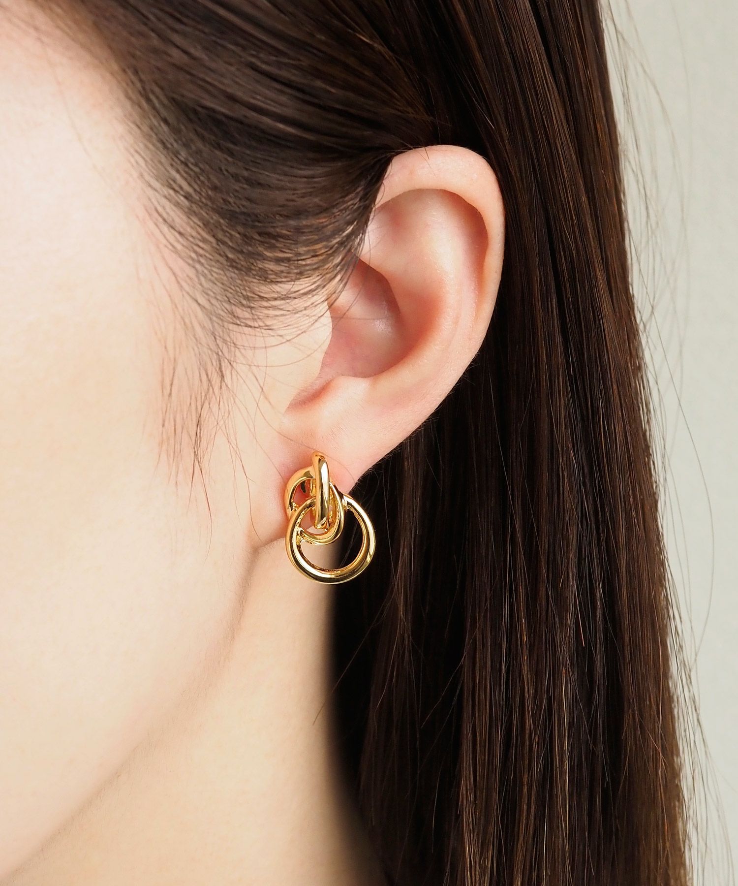 トリプルサークルIMUFURETイヤリング