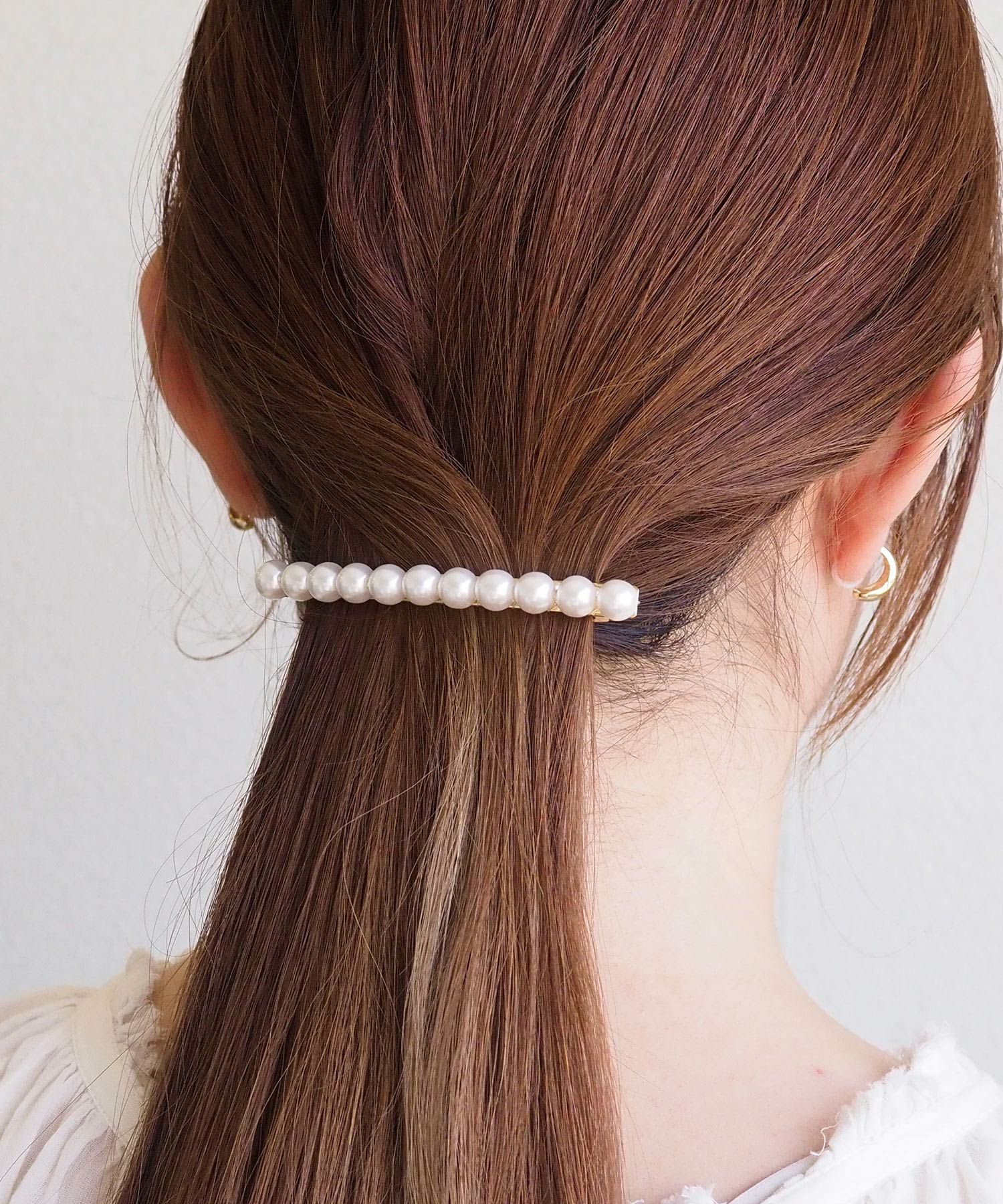 パールラインバレッタ