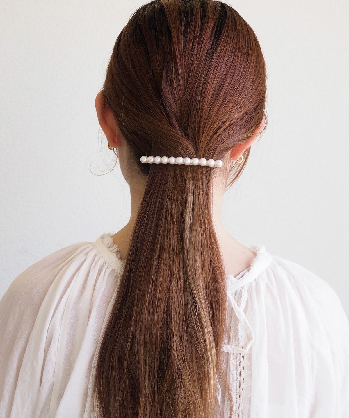 パールラインバレッタ