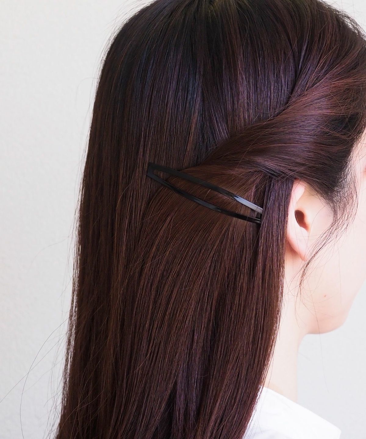 ぱっちん！滑り止め付きヘアピン「ガチピン」ロングスリム