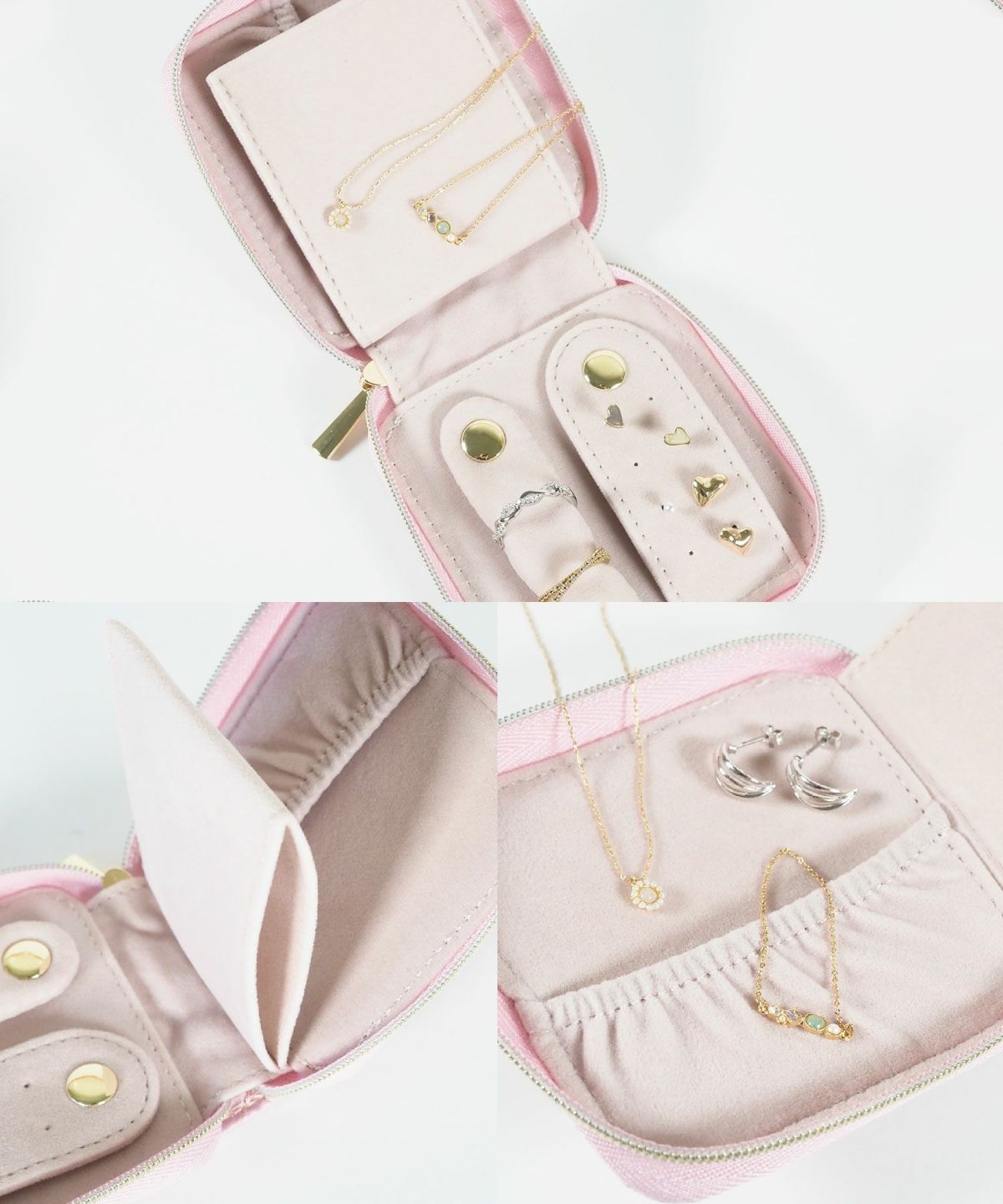 キルティングアクセサリーポーチ