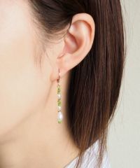 淡水パールビーズピアス