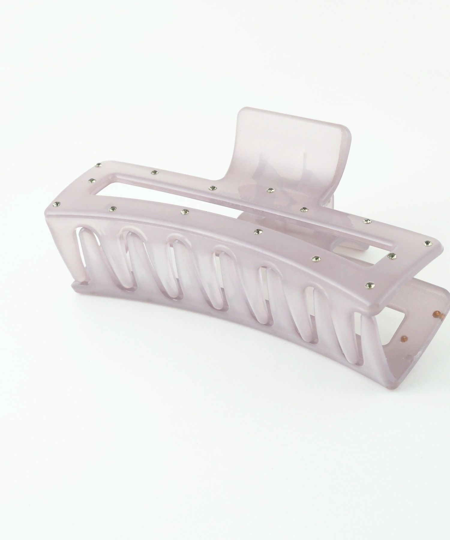 ドットストーンスモーキースクエアバンスクリップ