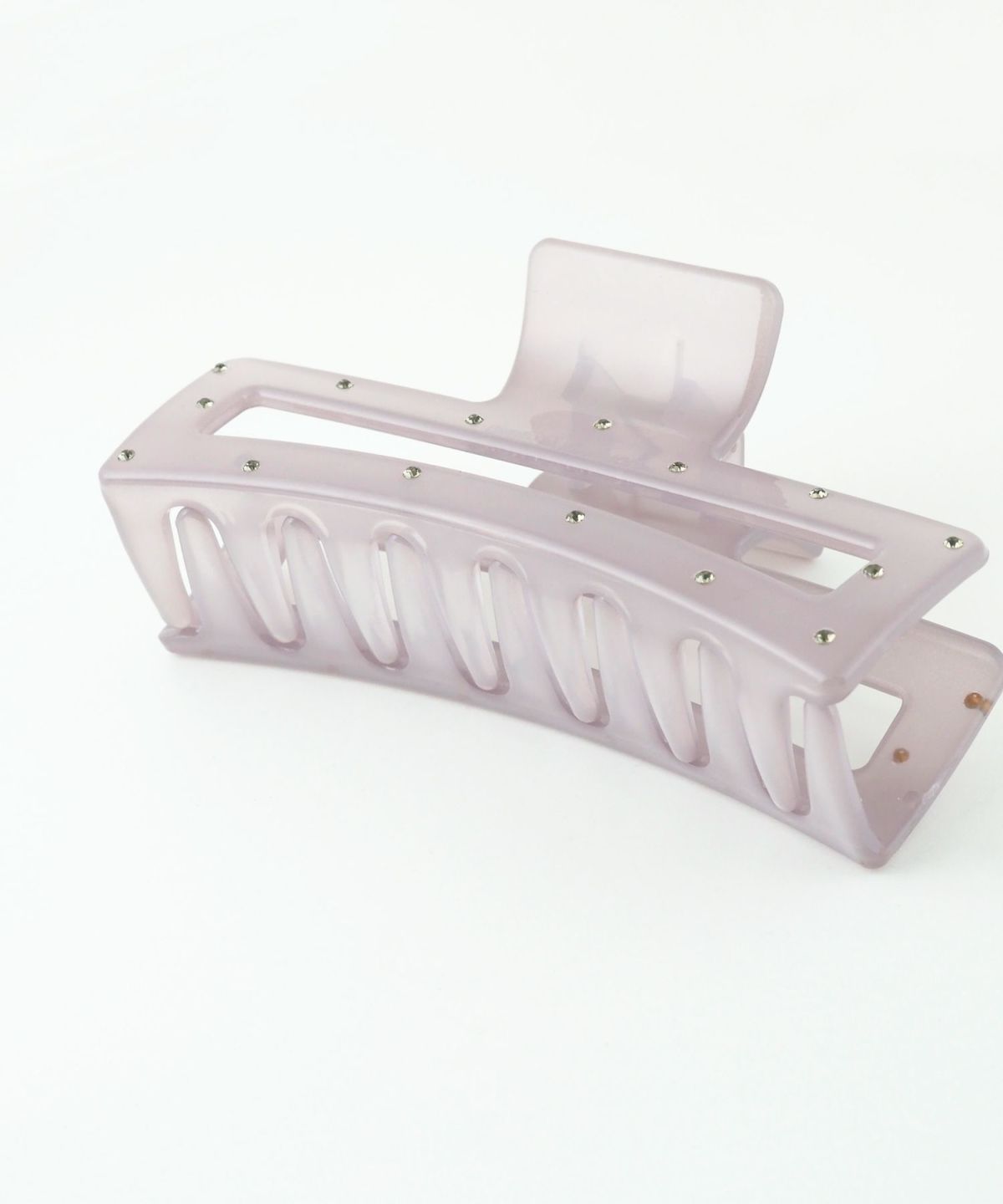 ドットストーンスモーキースクエアバンスクリップ