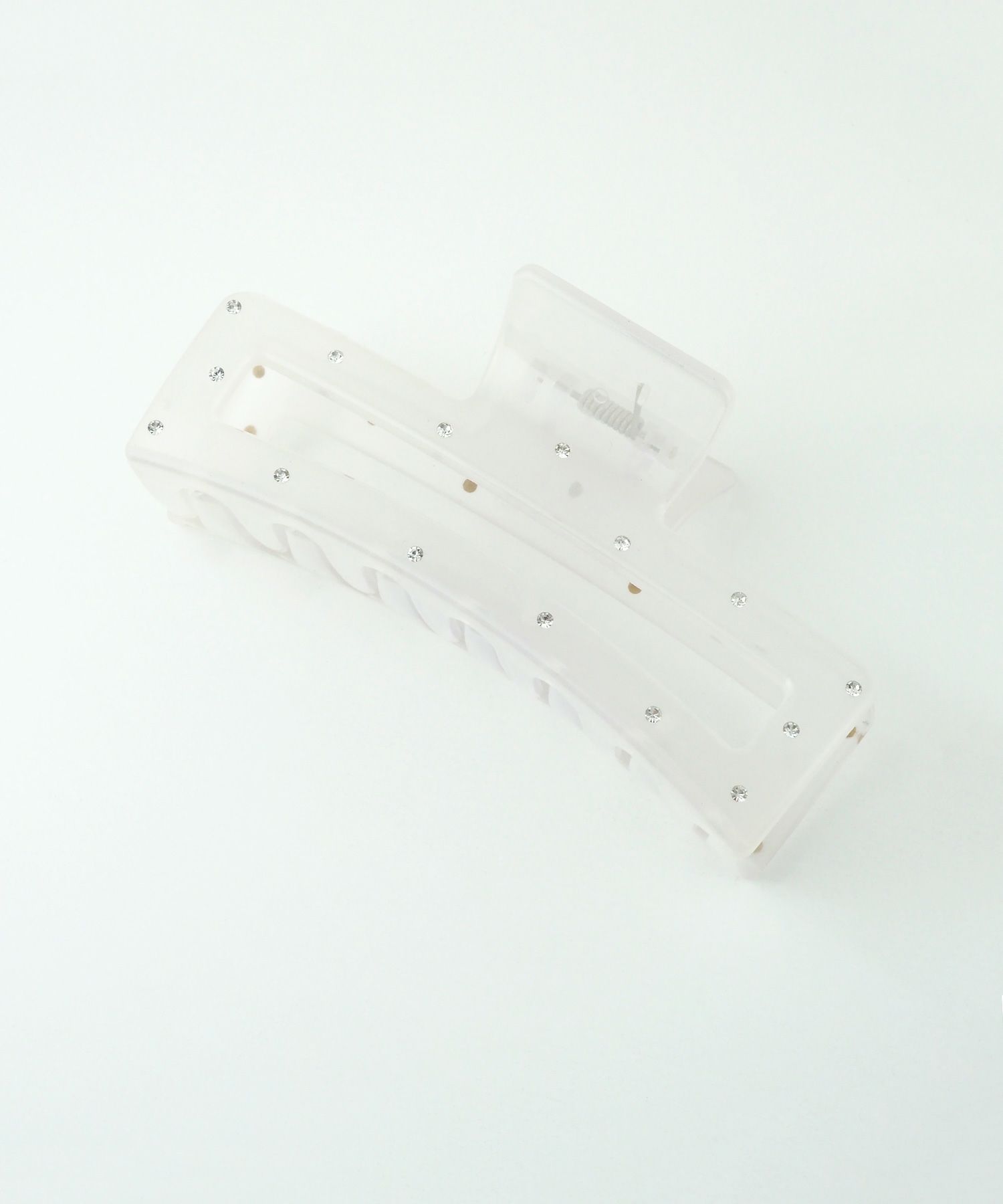 ドットストーンスモーキースクエアバンスクリップ