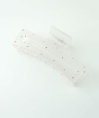 ドットストーンスモーキースクエアバンスクリップ