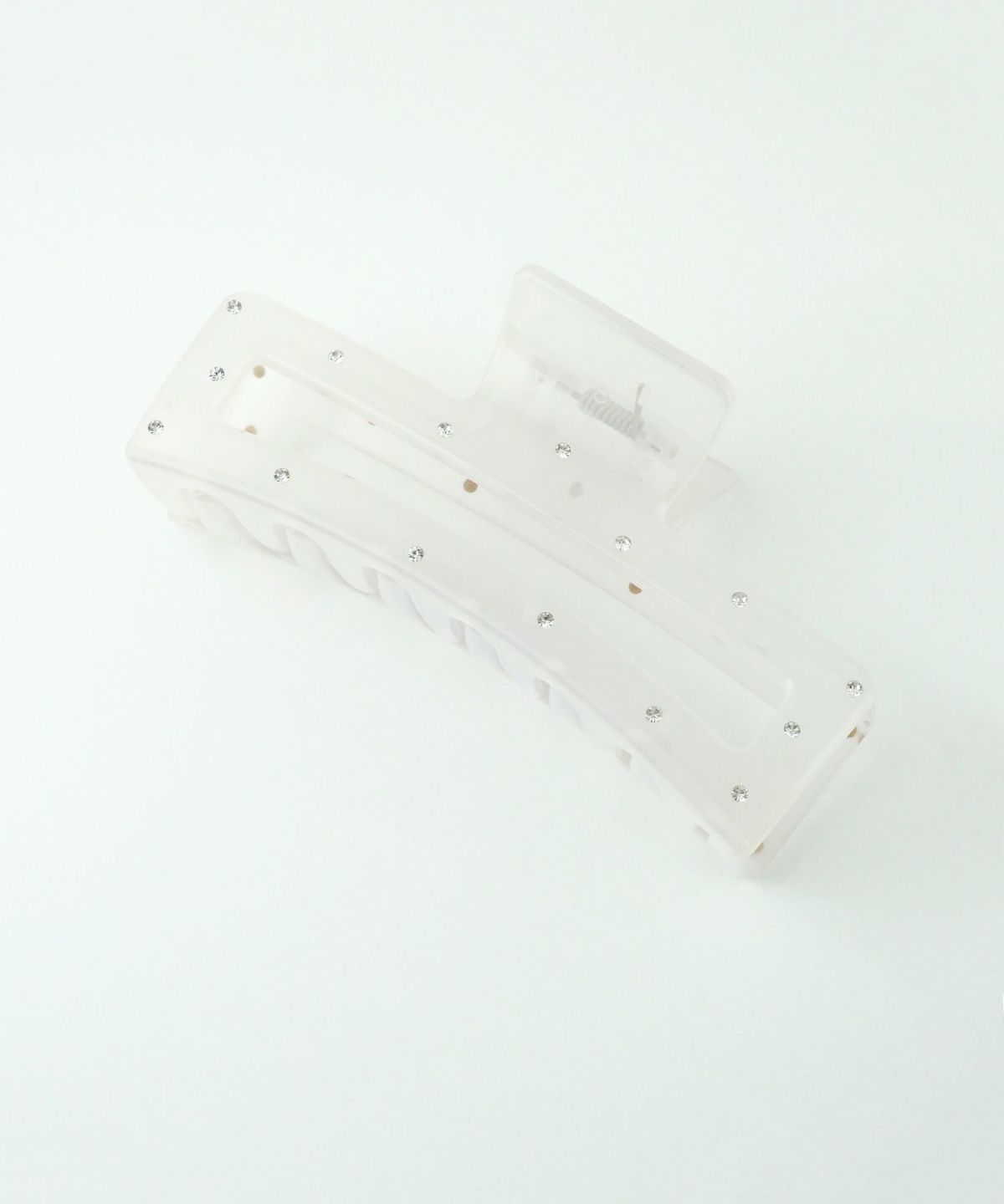 ドットストーンスモーキースクエアバンスクリップ