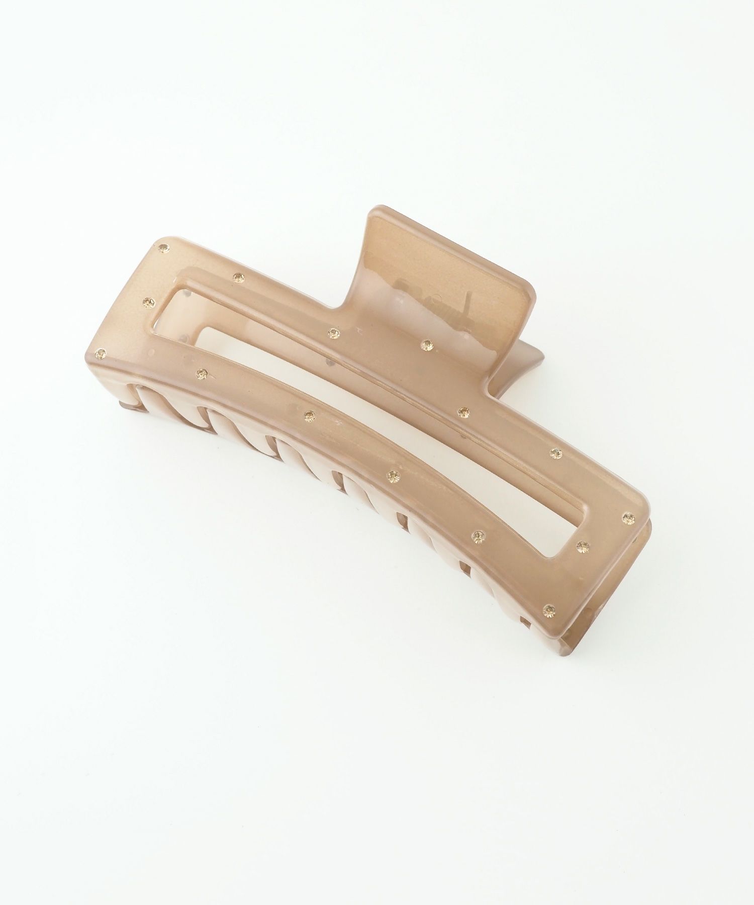 ドットストーンスモーキースクエアバンスクリップ