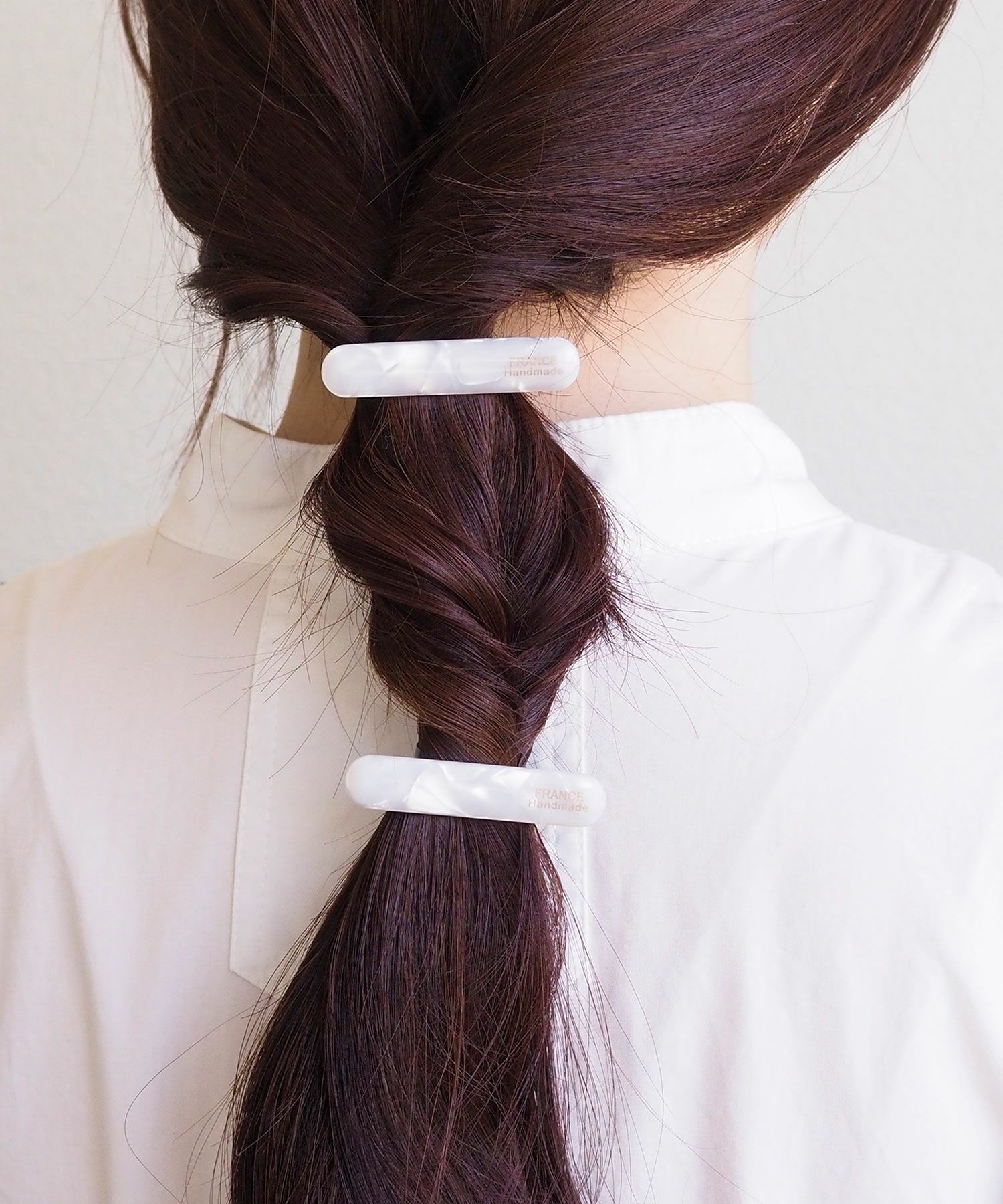 カラーフランスヘアクリップ２Pセット