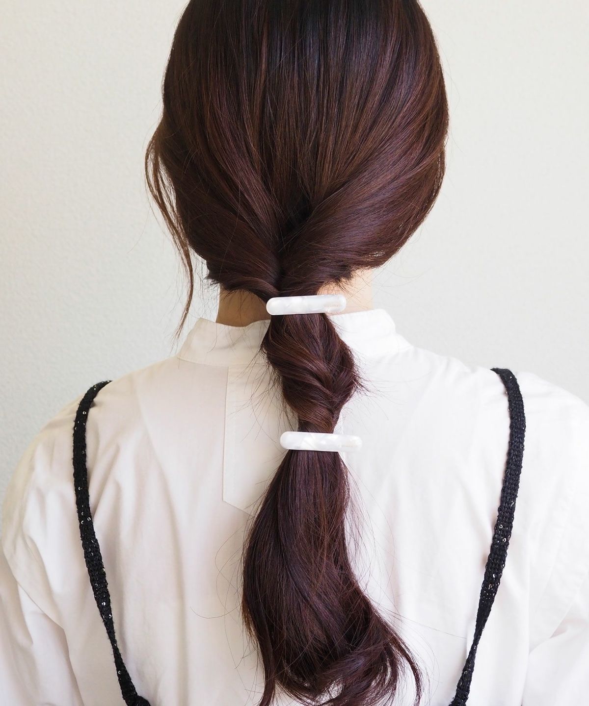 カラーフランスヘアクリップ２Pセット