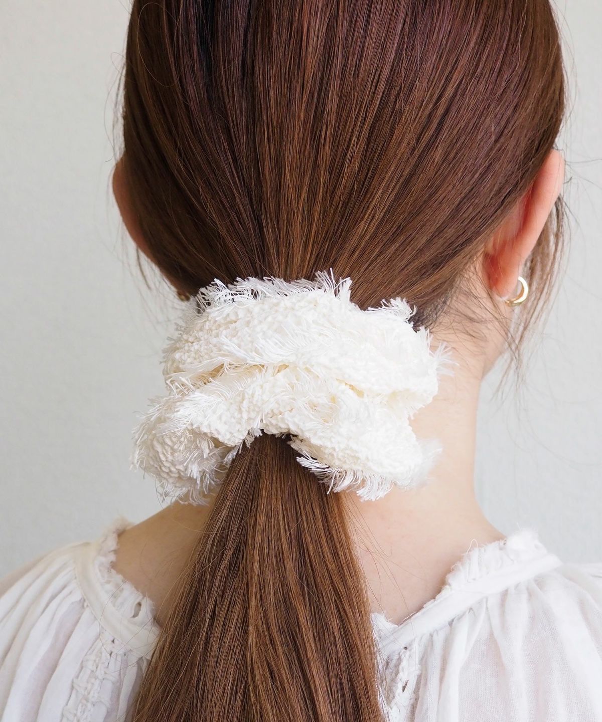 エンボスフリンジシュシュ