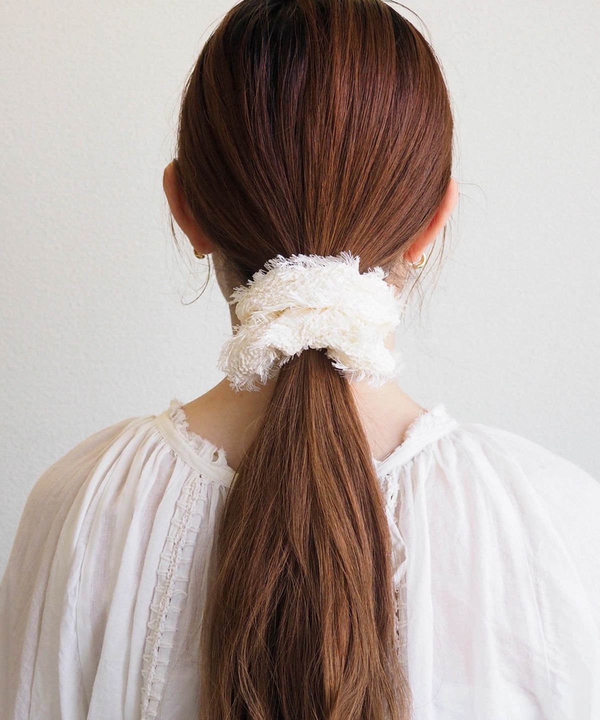 エンボスフリンジシュシュ