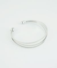 スリムライン3連メタルバングル