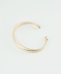 レイヤード3連メタルバングル