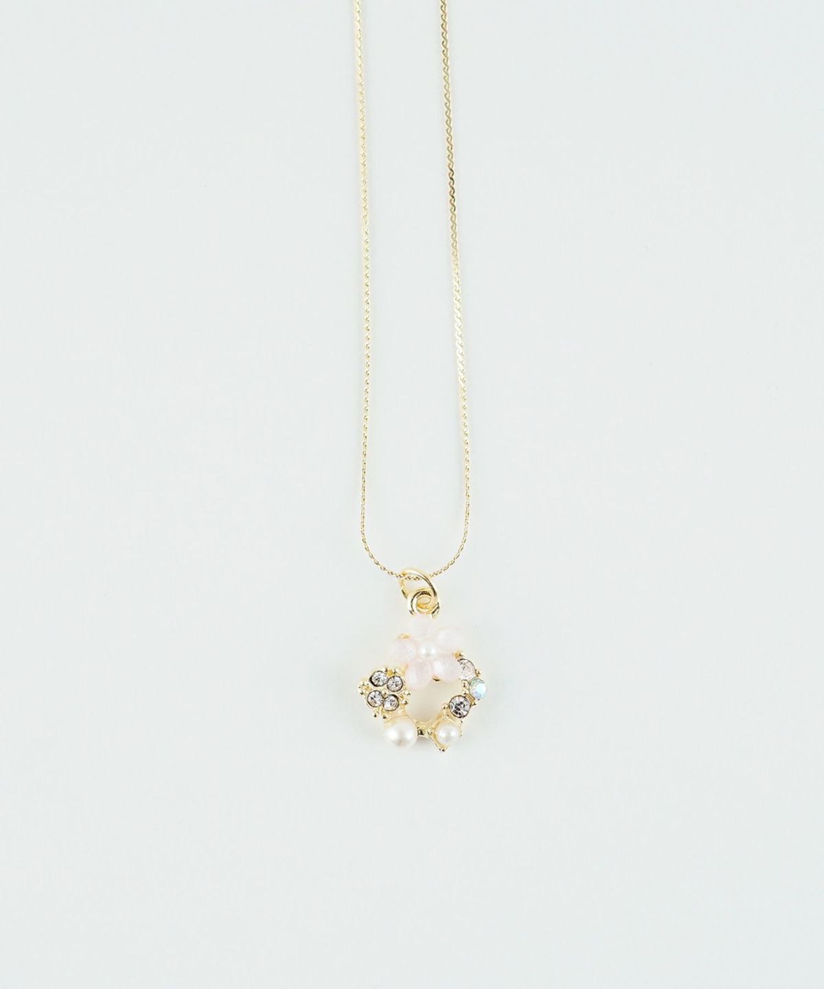 サークルフラワーペンダント