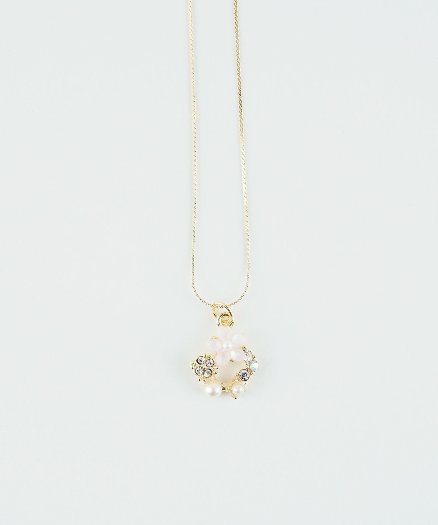 サークルフラワーペンダント