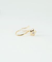 【web限定】ミニスタービジューノンホールイヤリング