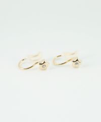 【web限定】ルミタイニースターノンホールイヤリング【Lumirise】