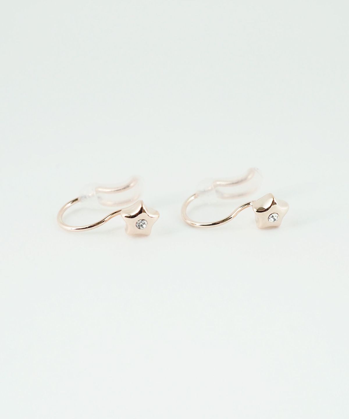 【web限定】ルミタイニースターノンホールイヤリング【Lumirise】