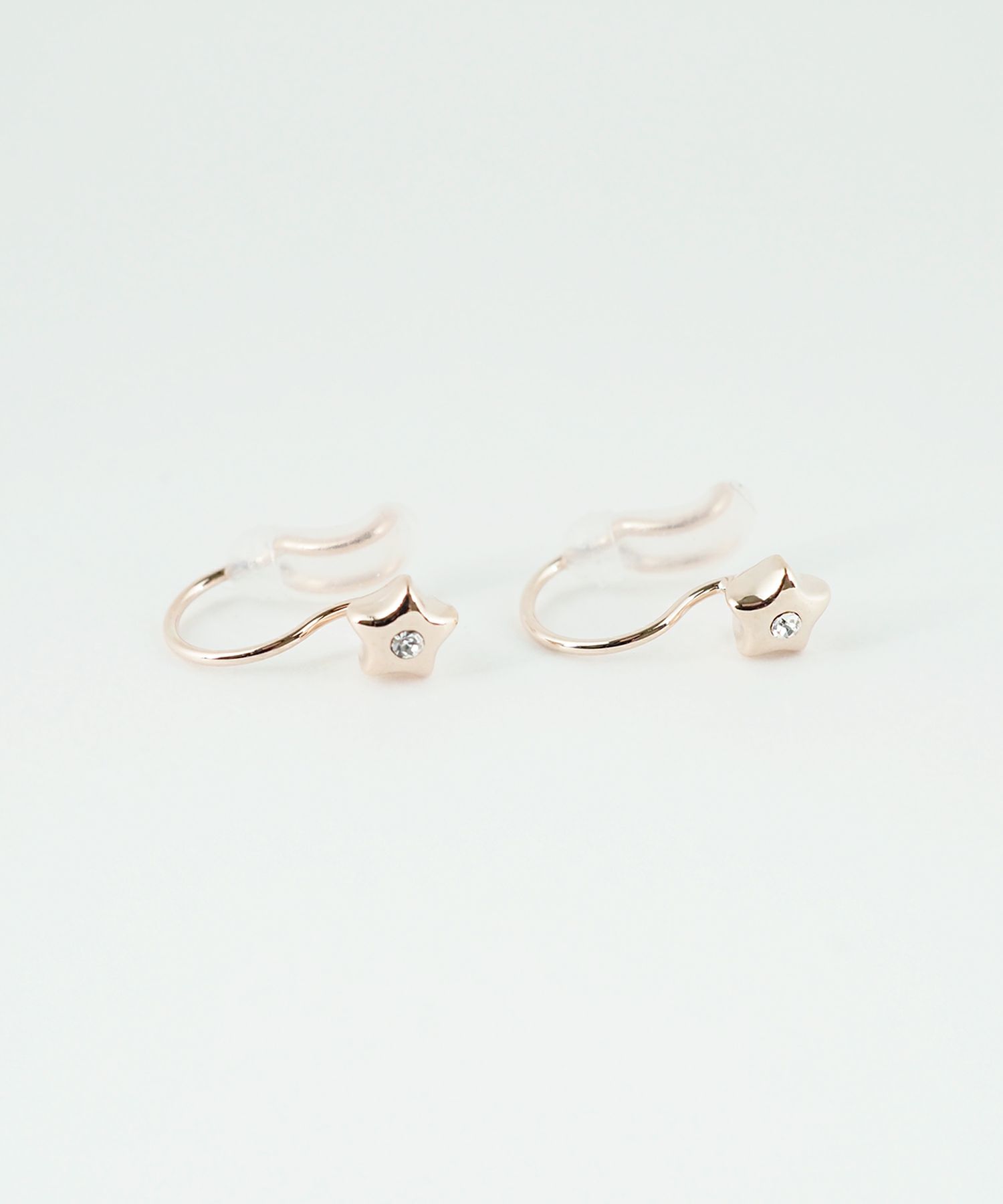 【web限定】タイニースターノンホールイヤリング