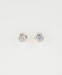 【web限定】ドームキュービックピュアチタンポストピアス