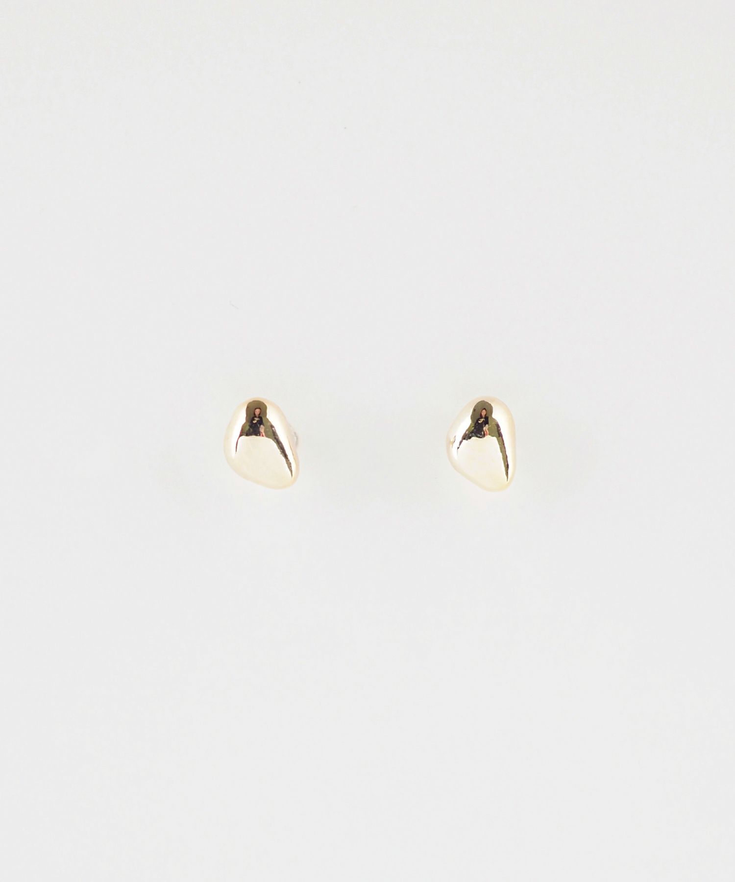 【web限定】ストーンフォルムピュアチタンポストピアス