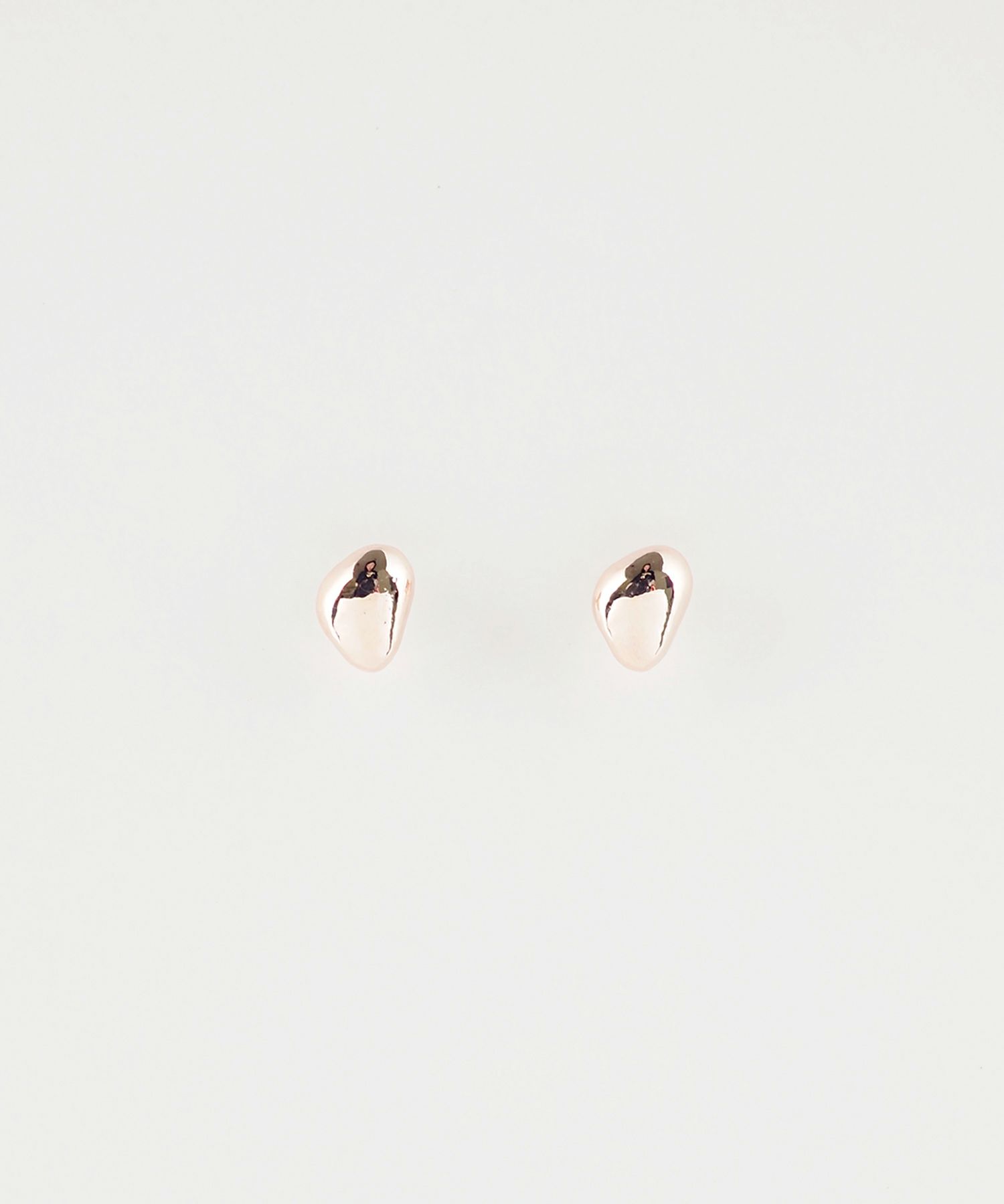 【web限定】ストーンフォルムピュアチタンポストピアス