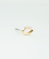 【web限定】ホースシューピュアチタンポストピアス