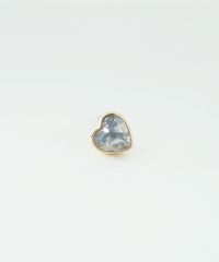 【web限定】ハートキュービックピュアチタンポストピアス