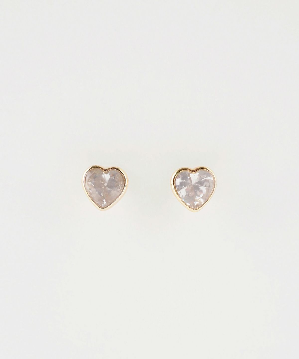 【web限定】ハートキュービックピュアチタンポストピアス