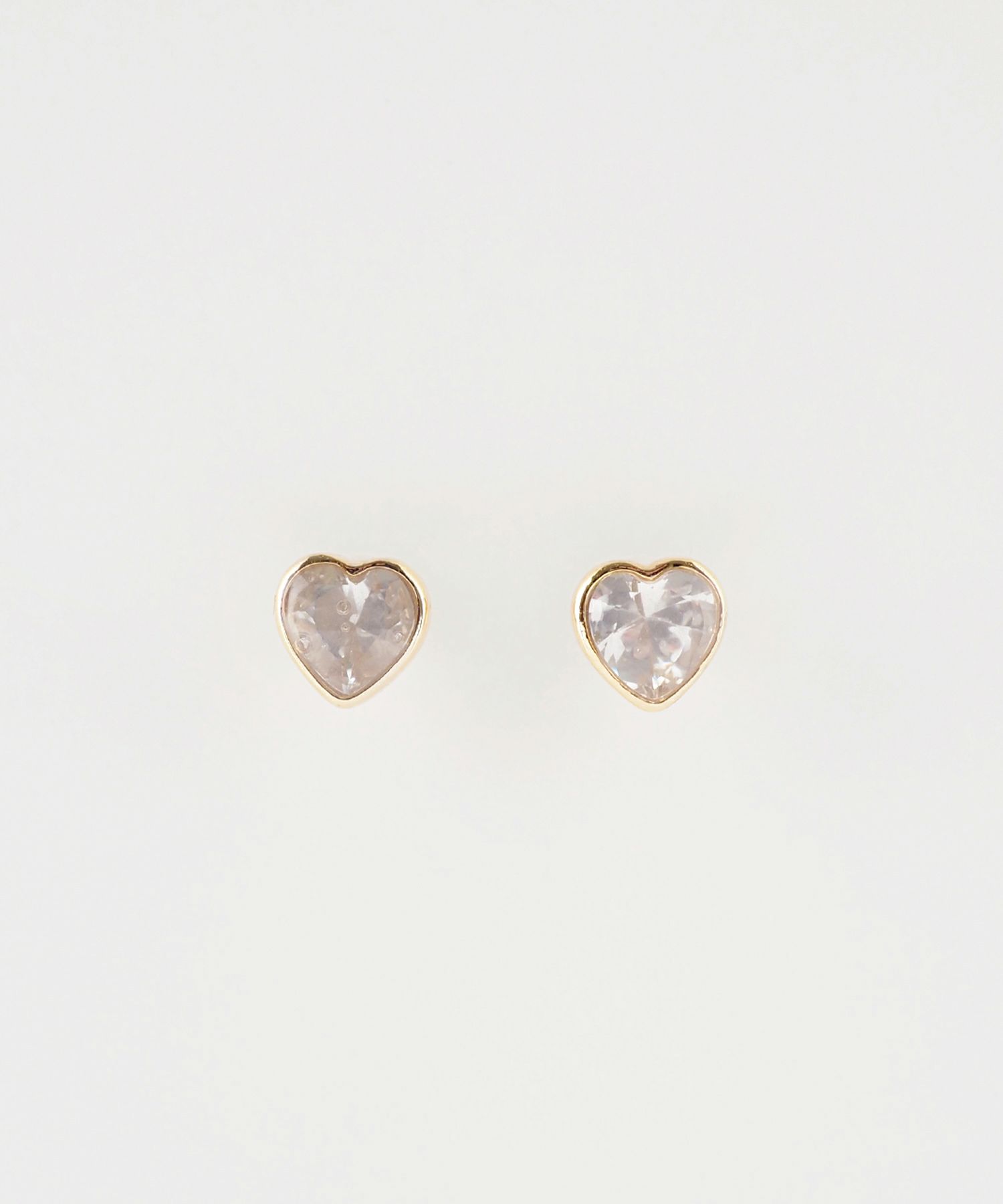 【web限定】ハートキュービックピュアチタンポストピアス