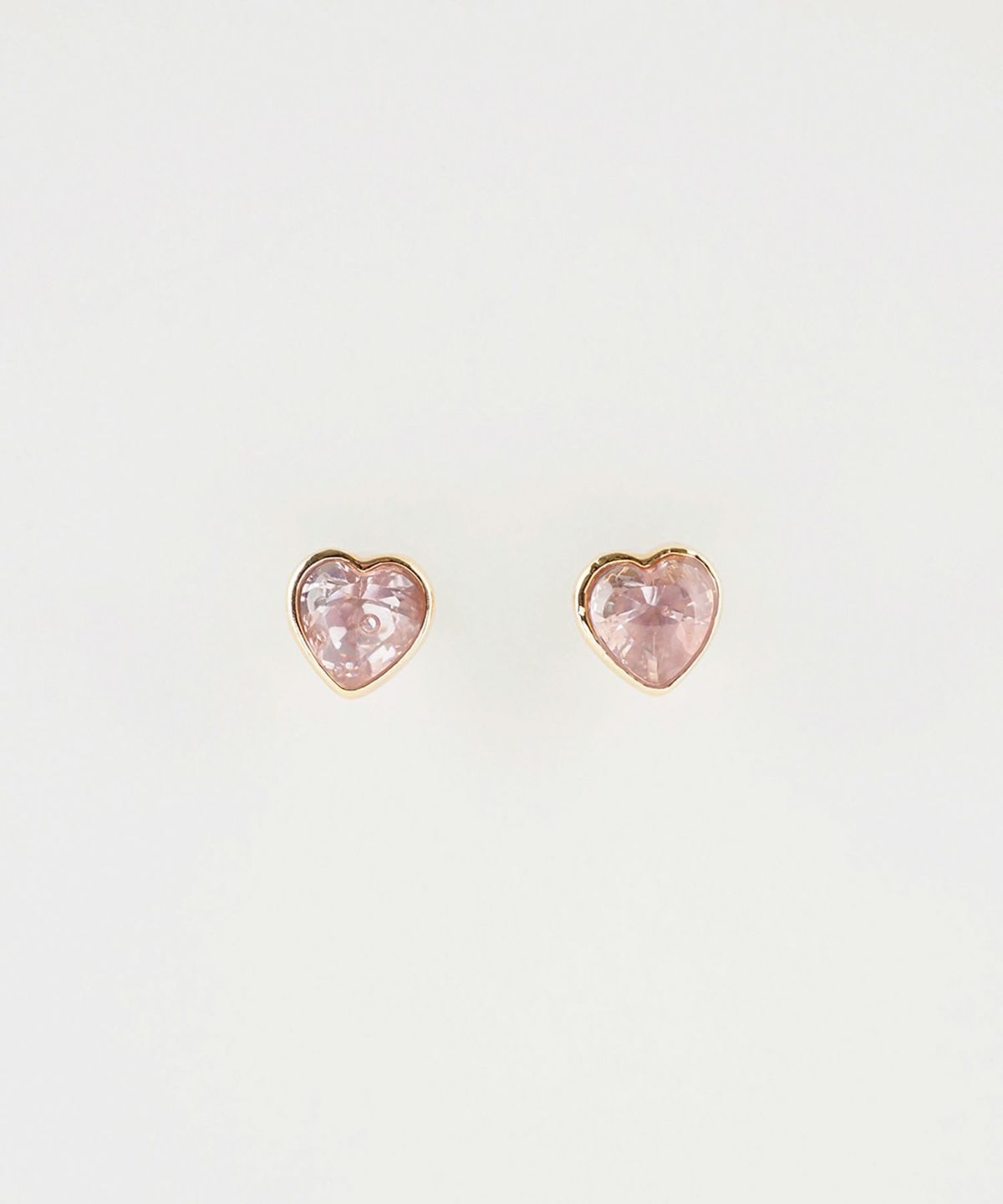 【web限定】ハートキュービックピュアチタンポストピアス
