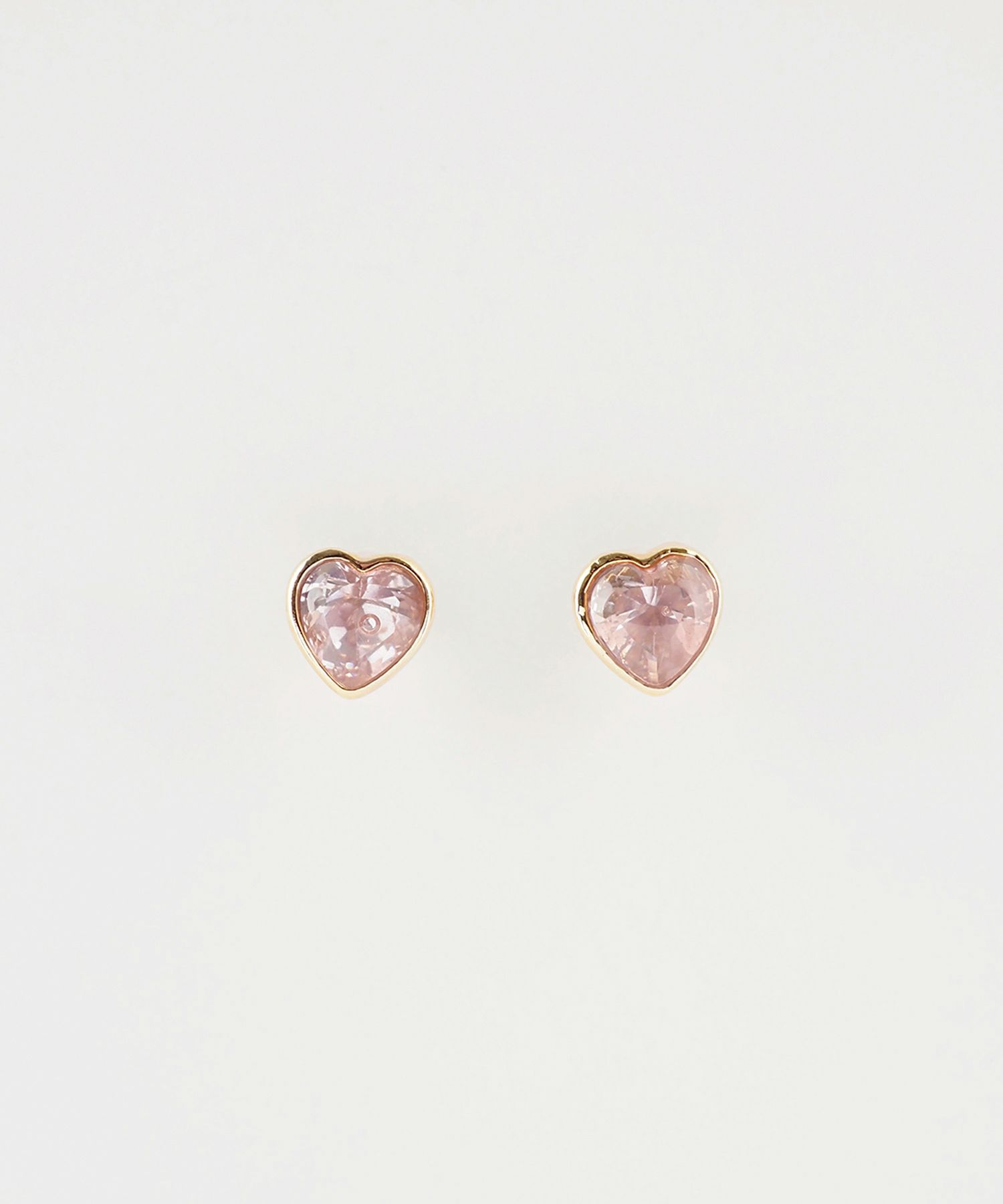 【web限定】ハートキュービックピュアチタンポストピアス