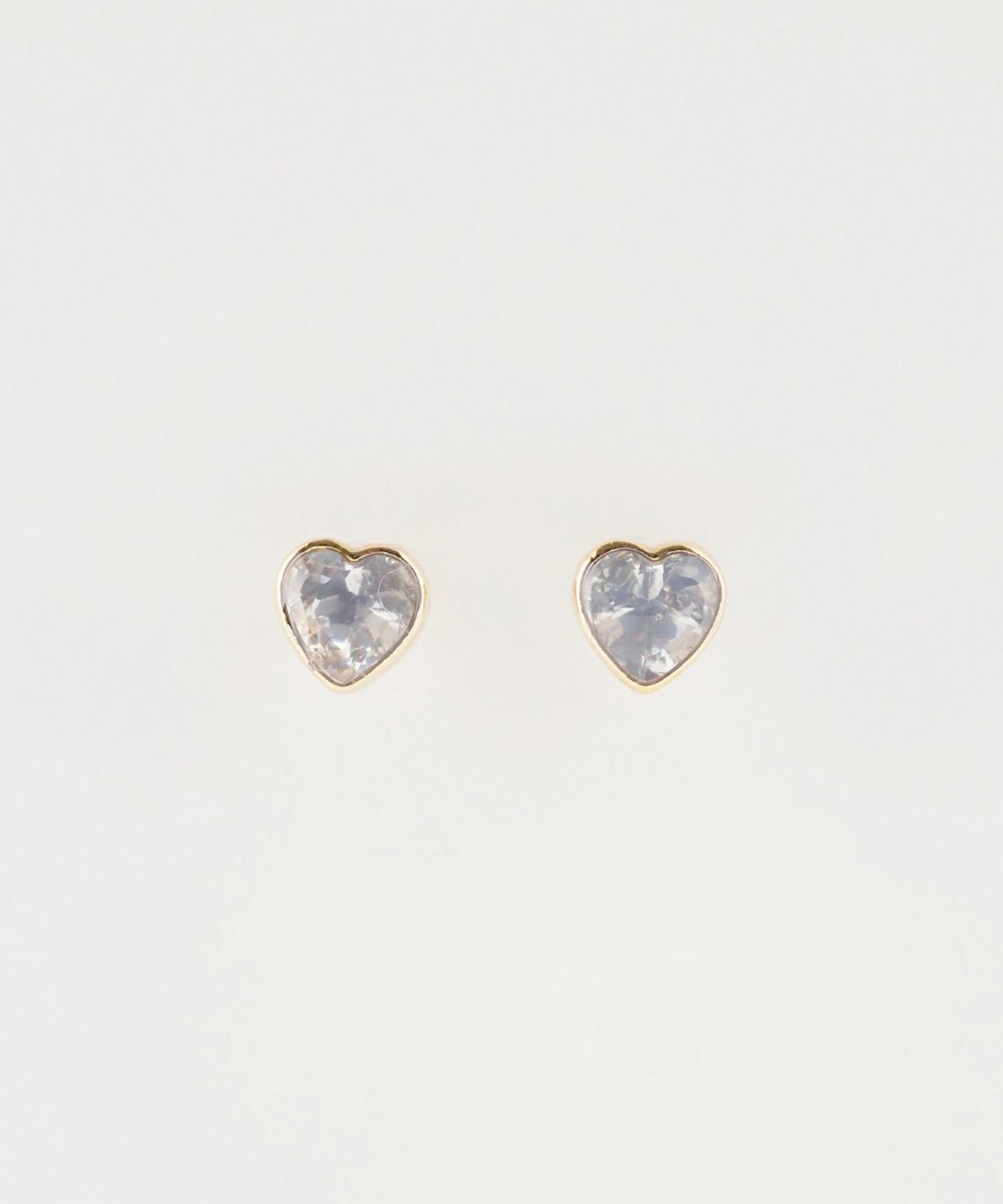 【web限定】ハートキュービックピュアチタンポストピアス