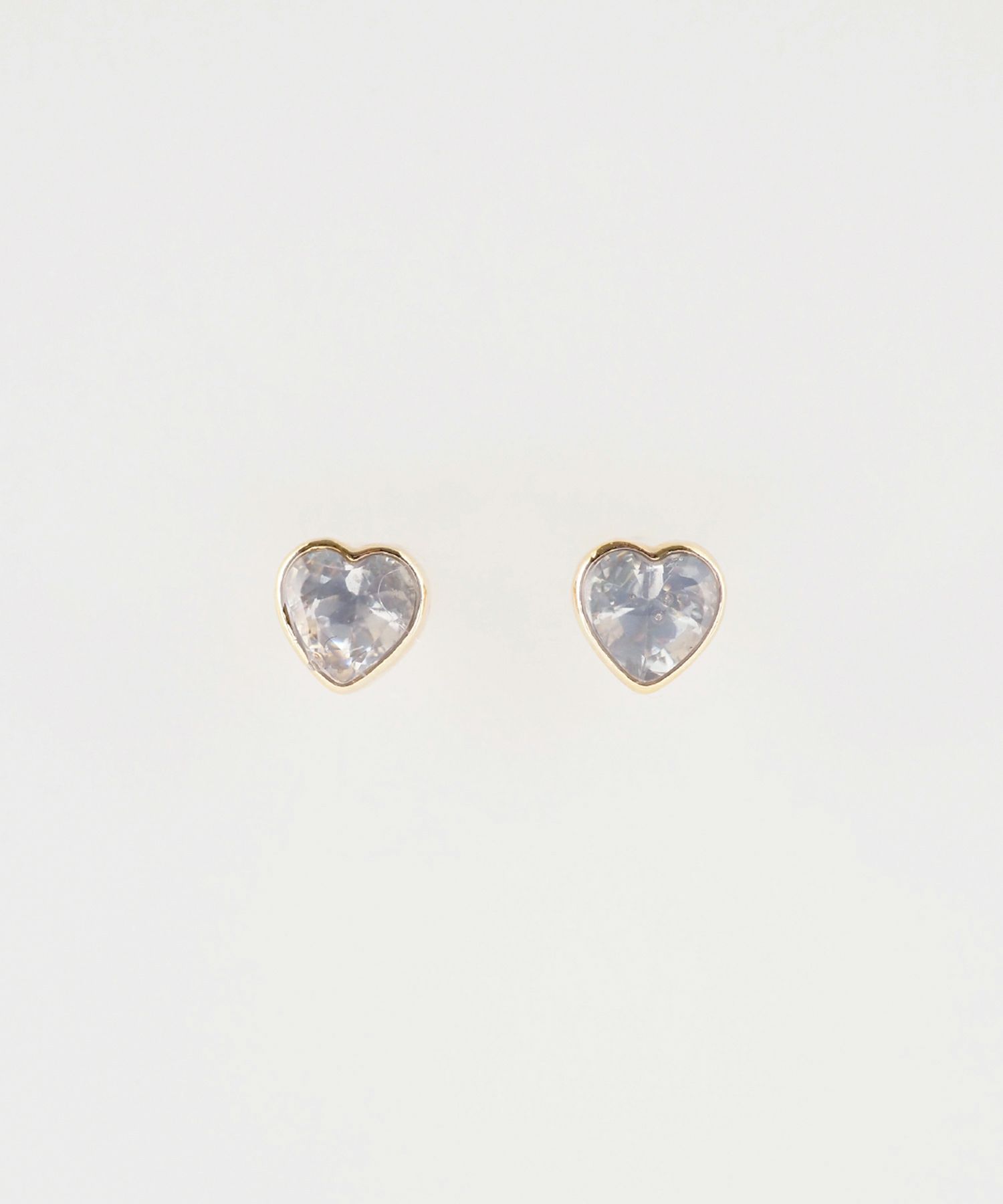 【web限定】ハートキュービックピュアチタンポストピアス