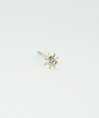 【web限定】ミニシャインピュアチタンポストピアス