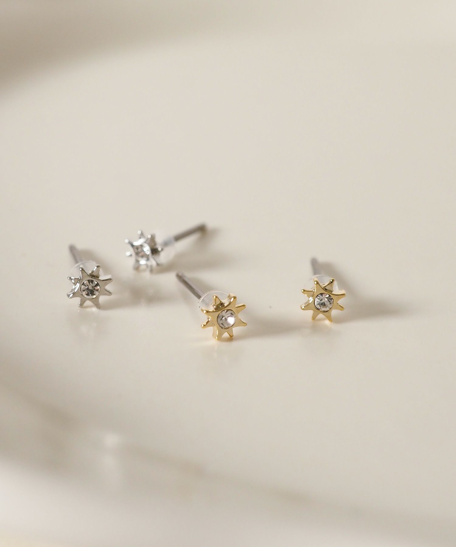 【web限定】ミニシャインピュアチタンポストピアス