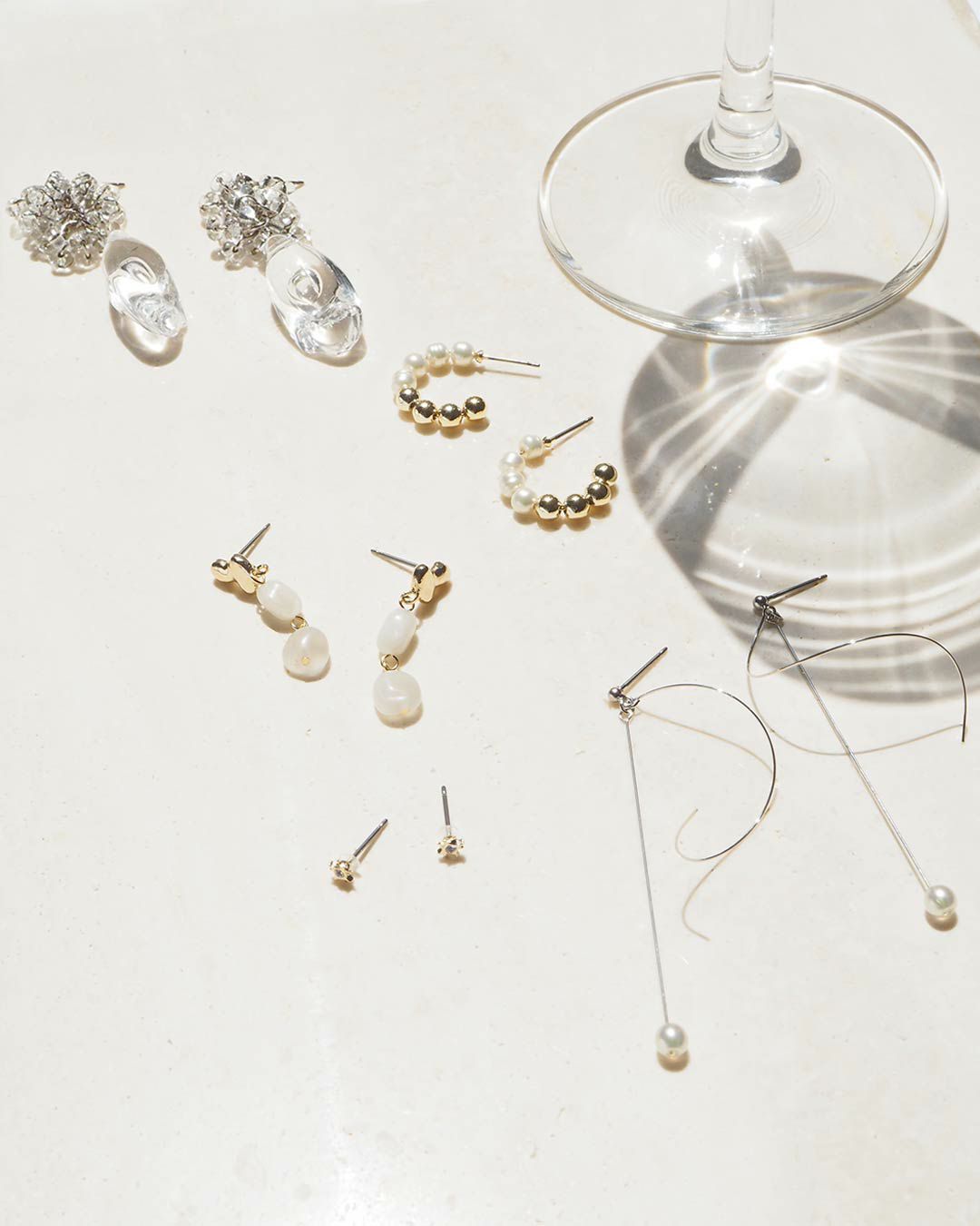 【web限定】ミニシャインピュアチタンポストピアス