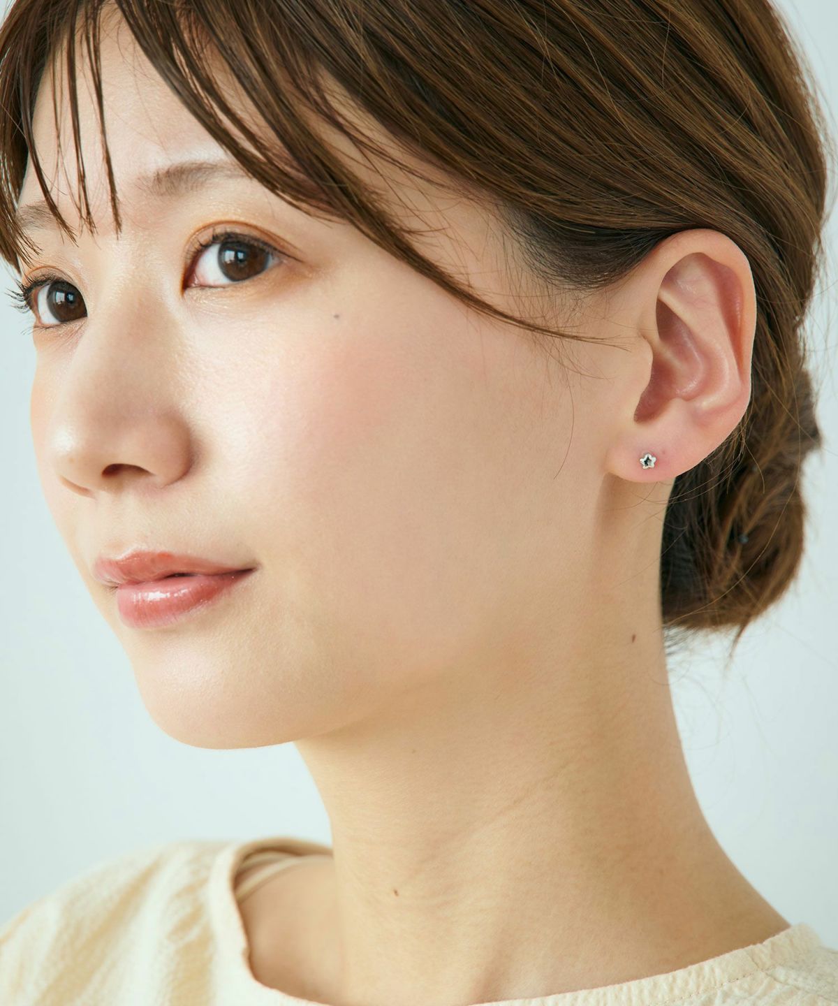 【web限定】ミニスターピュアチタンポストピアス