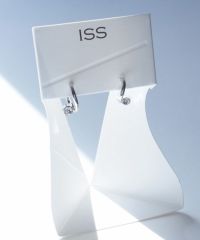 なみストーンピュアチタンポストピアス 【ISS】