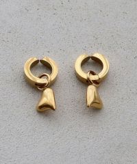 ハートワンタッチサージカルステンレスイヤリング