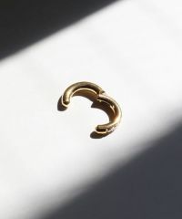 キュービックワンタッチサージカルステンレスイヤリング
