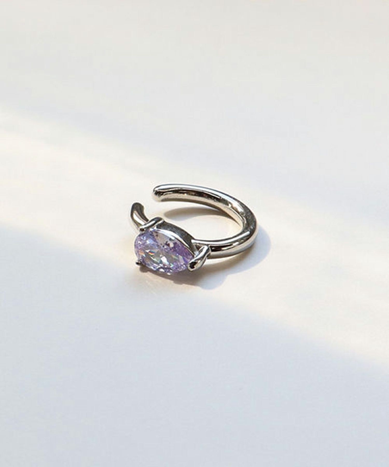 ドロップキュービックサージカルステンレスイヤーカフ