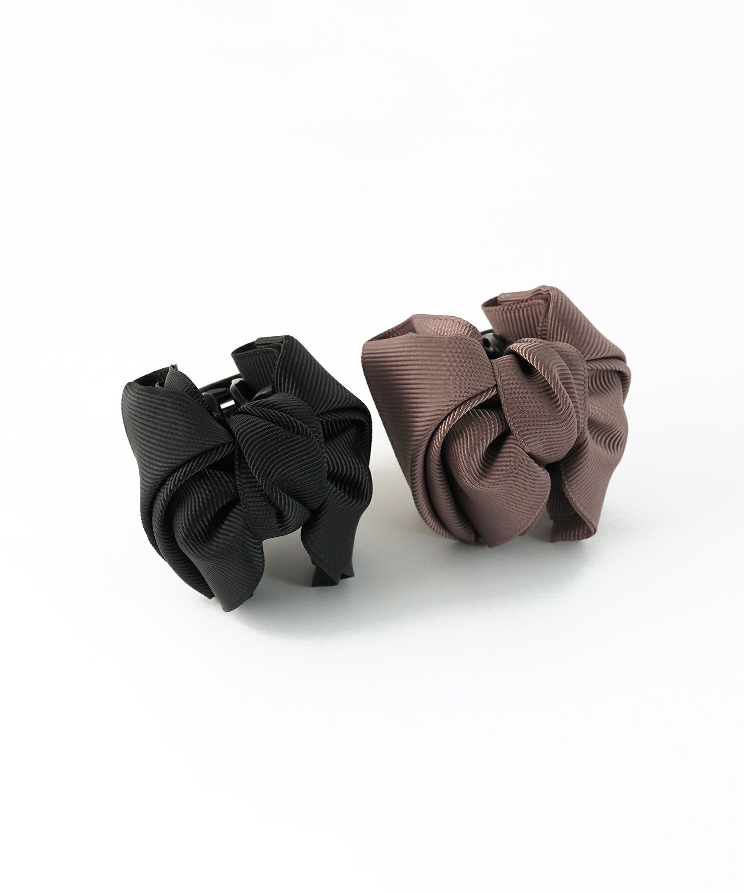 グログランリボンバンスクリップ