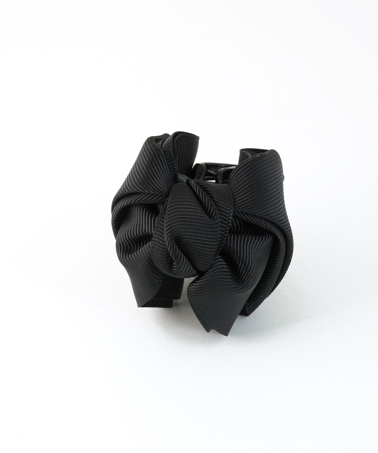 グログランリボンバンスクリップ