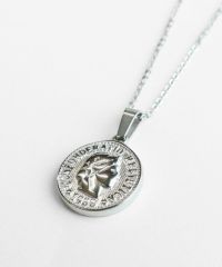 サージカルプロフィールサークルコインネックレス