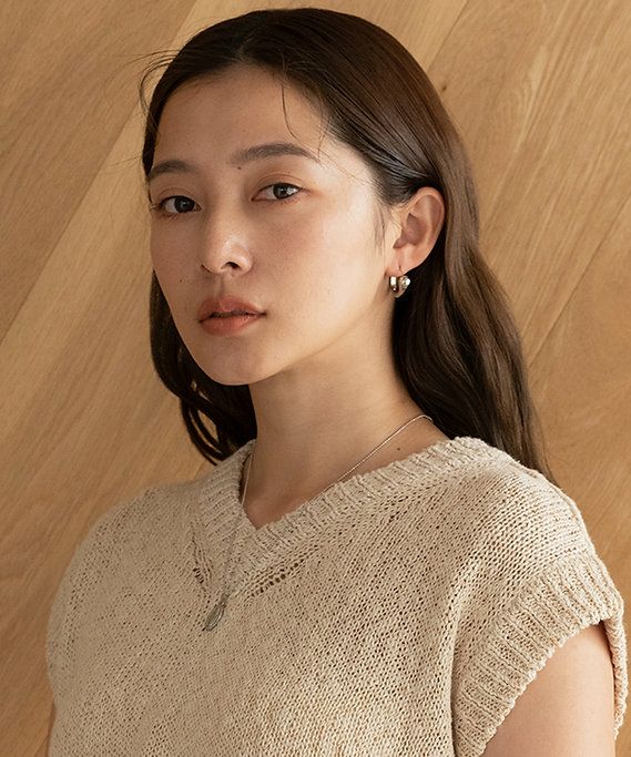 オーバルコインサージカルステンレスネックレス