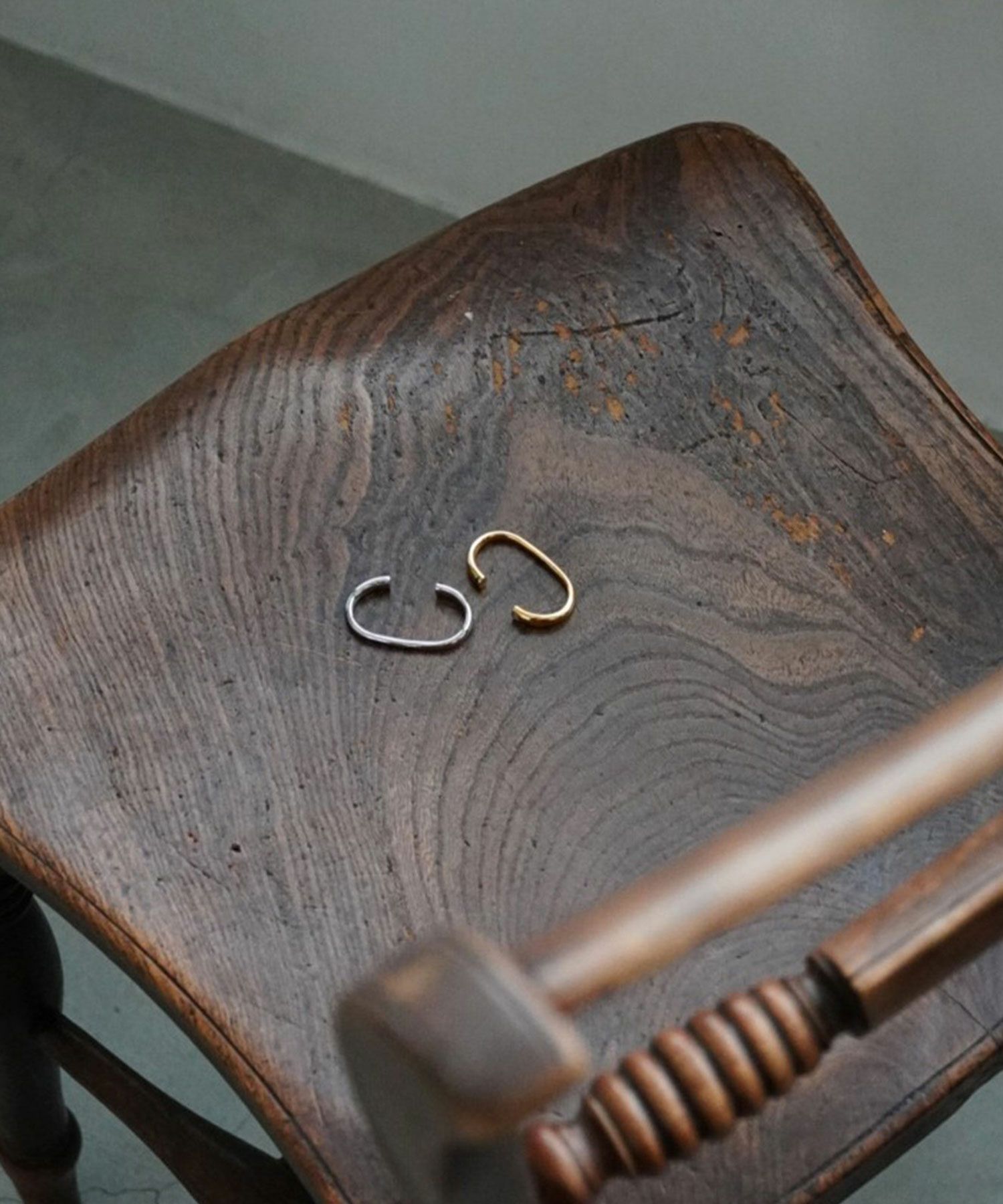 2トーンダブルリング