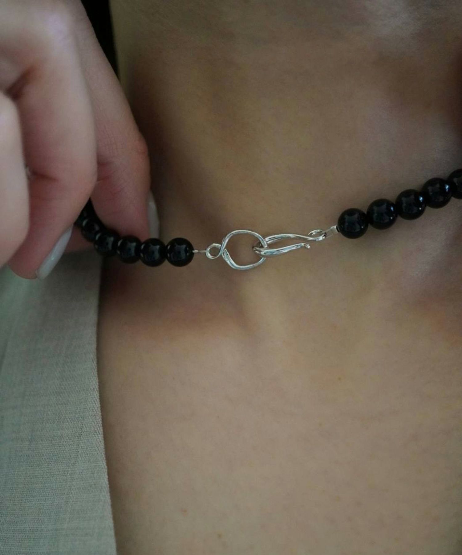 オニキスネックレス