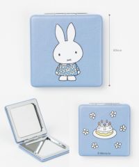 ミッフィー BLUE FLOWER コンパクトミラー